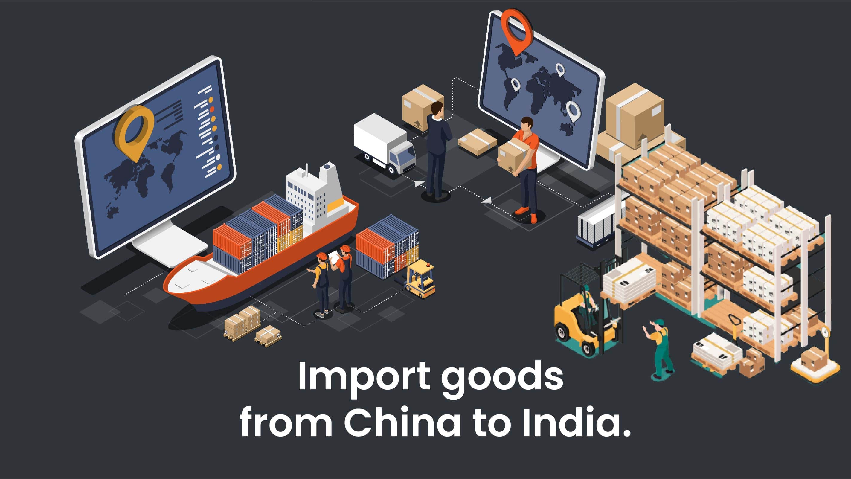 Import from China to India	